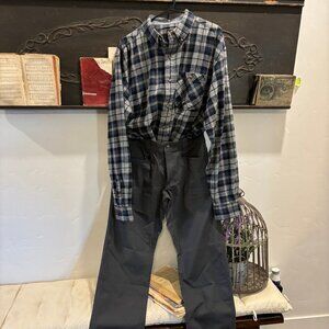 NWOT NOBLE OUTFITTER'S COMPLETE OUTFIT - Men's Pant 31x30, Large, Tall Shirt